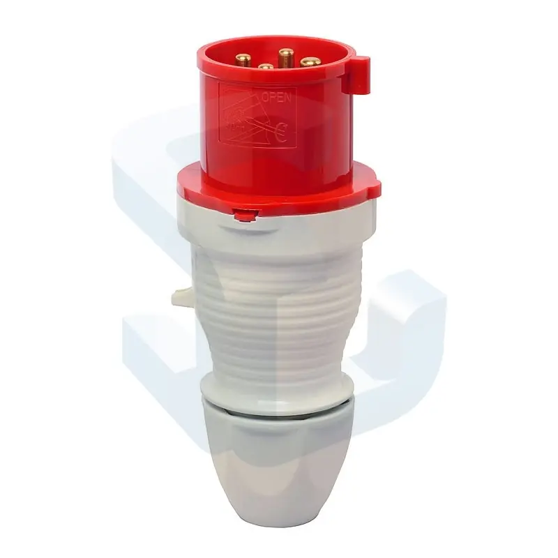 Fisa trifazica Walther, 32 A, 4 poli, 400V, IP44, montaj pe cablu Reducere de preț