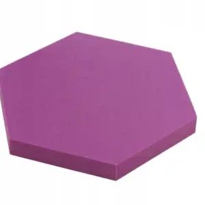 Panou acustic hexagonal 50x50cm, grosime 5cm, violet Reducere de preț