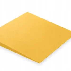 Livrare gratuită Panou acustic 3D teșit 50x50cm, grosime 5cm, galben