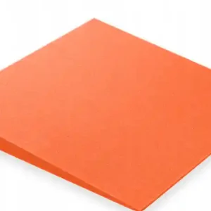 Reducere specială Panou acustic 3D teșit 50x50cm, grosime 5cm, portocaliu