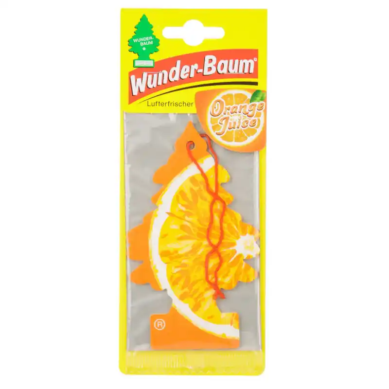 Odorizant auto tip brăduț Wunder Baum Portocală Expediere rapidă