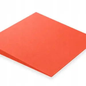 Panou acustic 3D teșit 50x50cm, grosime 5cm, roșu Reduceri