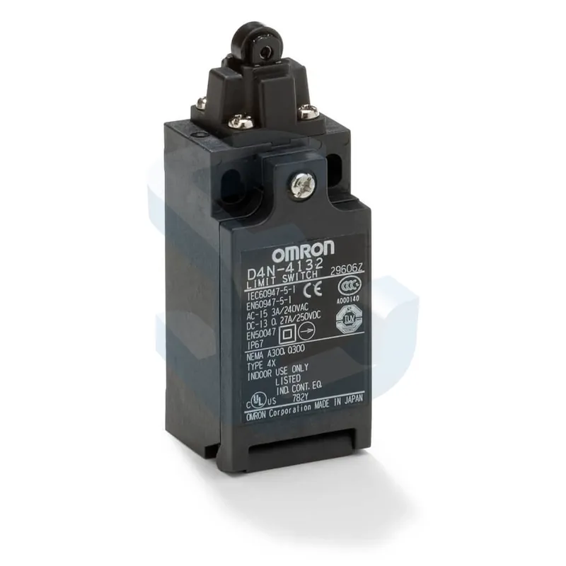 Limitator din plastic cu rola de plastic cu tachet Ø9.5 mm, 1NO+1NC Ofertă de sezon