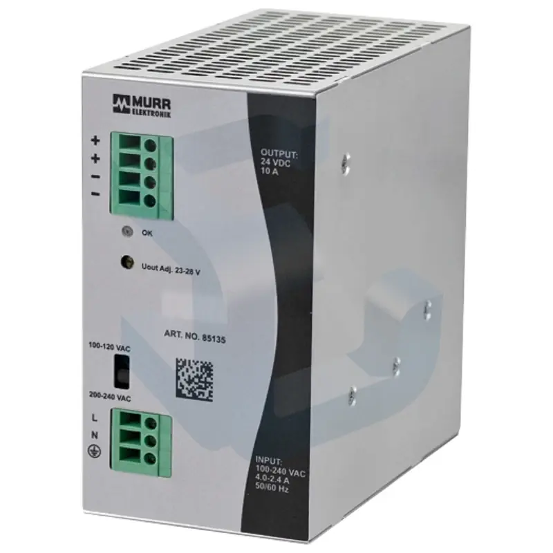 Calitate înaltă Sursa de tensiune Murrelektronik Eco-Rail 2, monofazata, 230 V AC / 24 V DC, 10 A