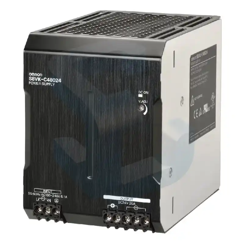 Sursa de tensiune Omron, monofazata, 230 V AC / 24 V DC, 20 A Ieftin