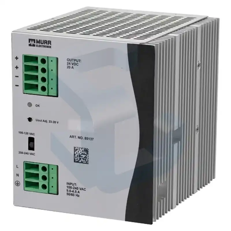 Sursa de tensiune Murrelektronik Eco-Rail 2, monofazata, 230 V AC / 24 V DC, 20 A Reduceri