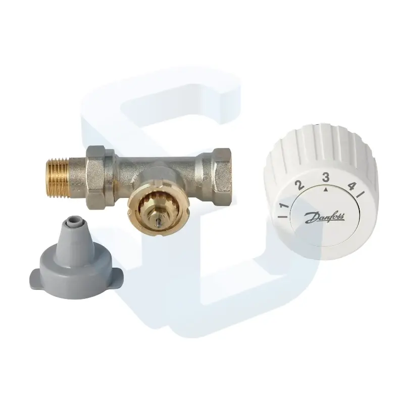 Limitator temperatura, cu cap termostatic FJVR 15, drept Preț redus