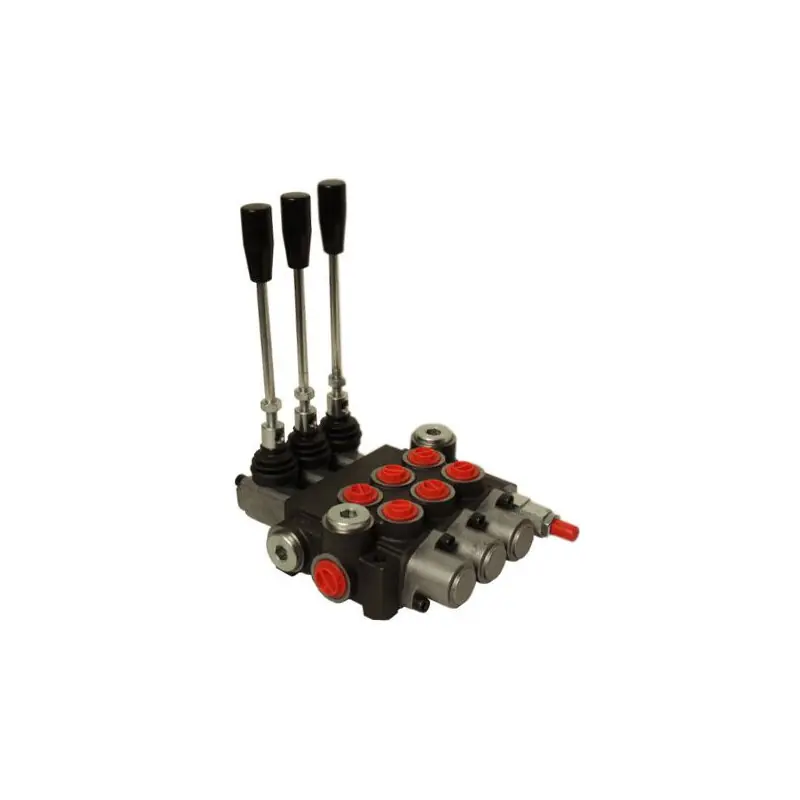 Cel mai vândut Distribuitor hidraulic 3 secțiuni 40 l/min 3 secțiuni cu blocare (ZZZ) Badestnost