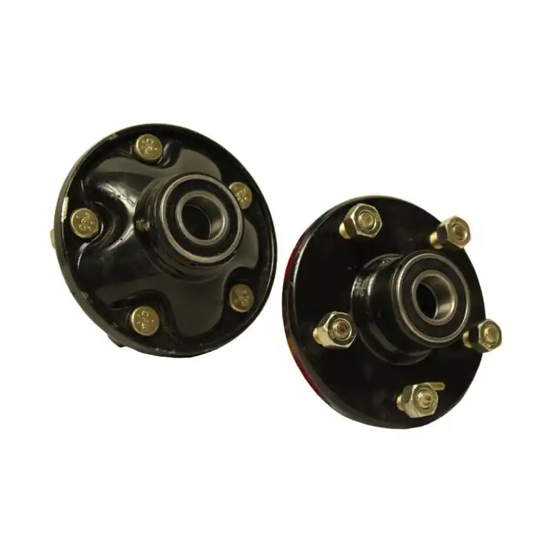 Butuc roată tractor grădină cu rulmenți și șuruburi John Deere 145mm complet Calitate înaltă