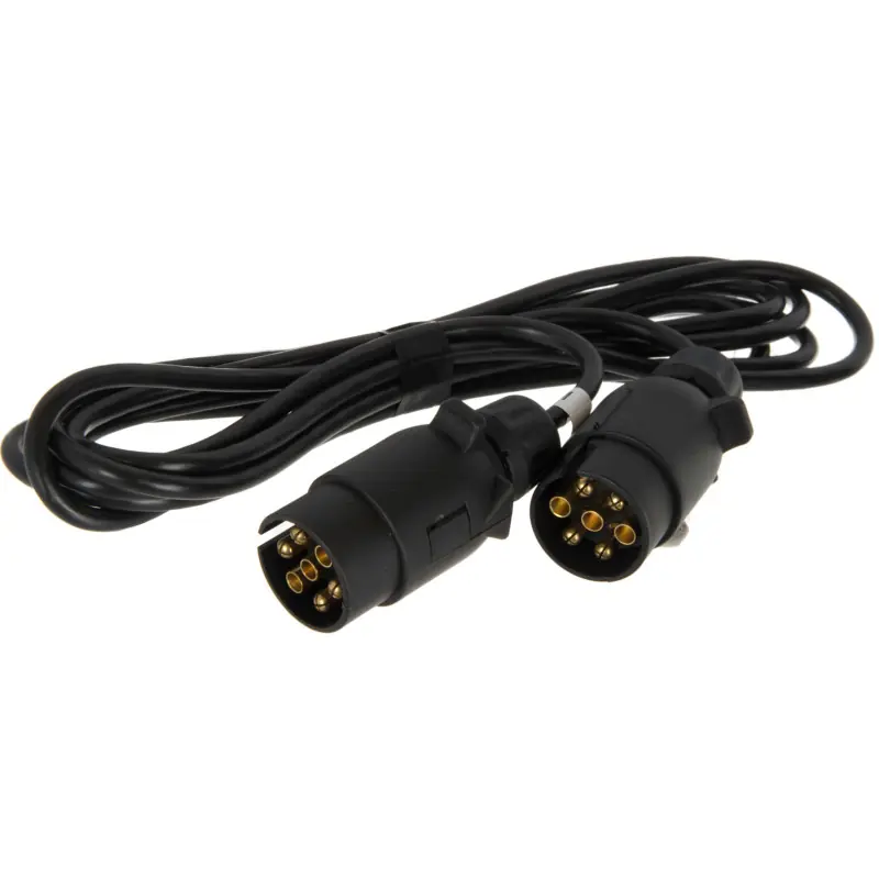 Cablu electric 3m 7 fire 7 fire două prize Plată securizată