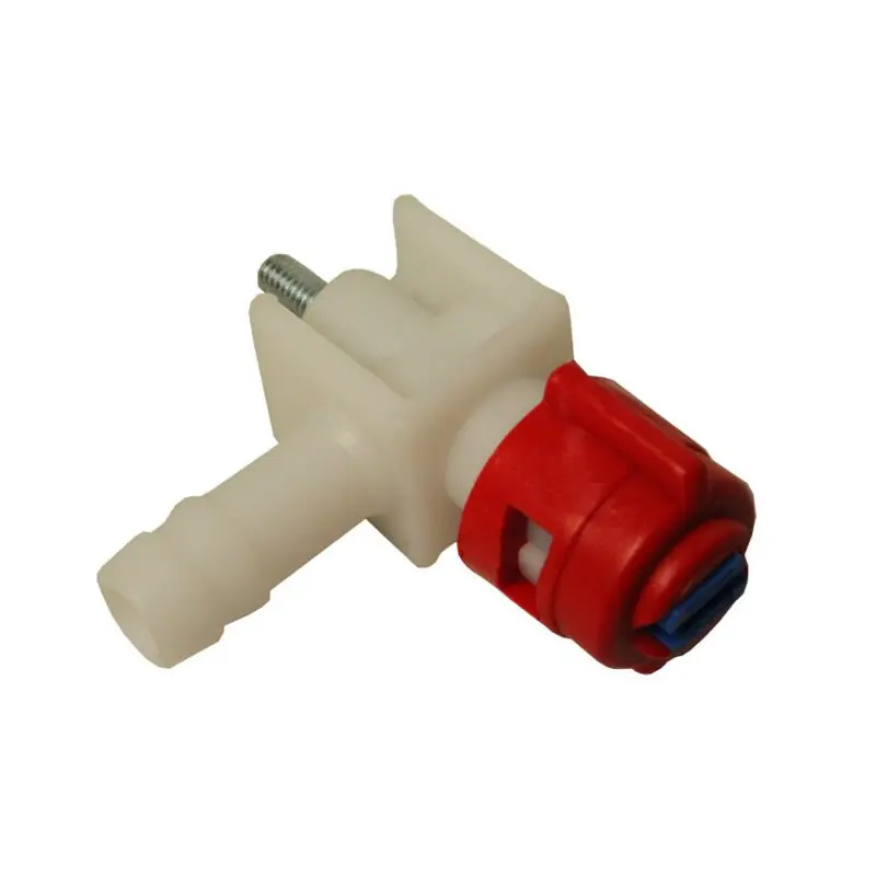 Spigot alb cu capăt cu fantă cu șurub M6 Disponibil imediat