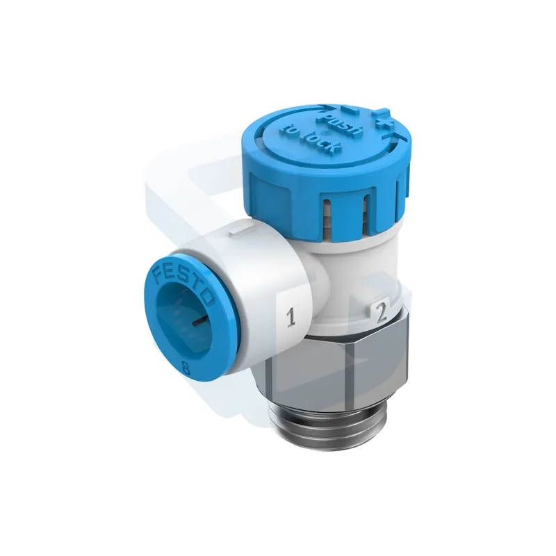 Calitate înaltă Drosel de cale, pentru furtun Ø 8 mm, filet exterior G1/4