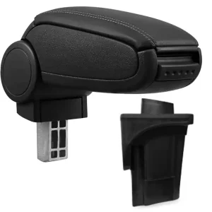 Retur ușor Cotieră pentru scaun LEON 2 (1P), negru, piele ecologică