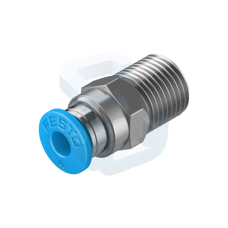 Conector rapid, drept, pentru furtun Ø 4 mm, filet exterior R1/8 Chilipir