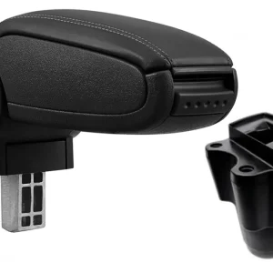 Comandă acum Cotieră Dacia SANDERO 2016+, negru, piele ecologică