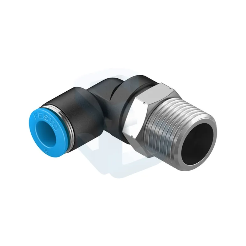 Conector rapid, tip L, pentru furtun Ø 8 mm, filet exterior R3/8 Ultima șansă