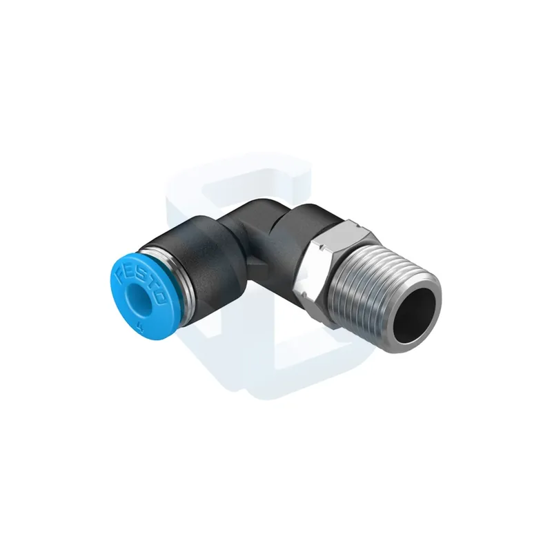 Conector rapid, tip L, pentru furtun Ø 4 mm, filet exterior R1/8 Cel mai vândut