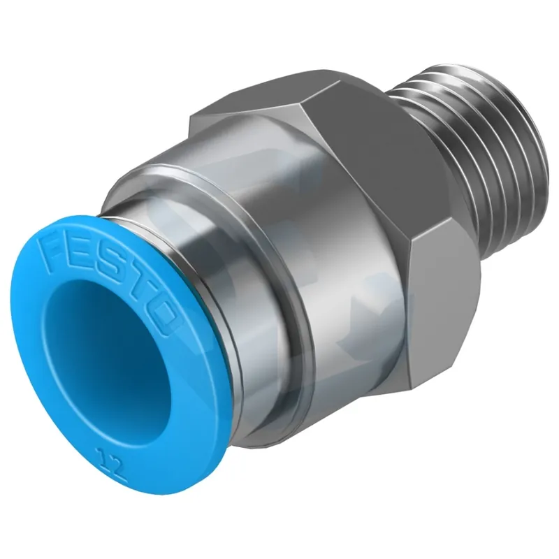 Plată sigură Conector rapid, drept, pentru furtun Ø 12 mm, filet exterior R1/4