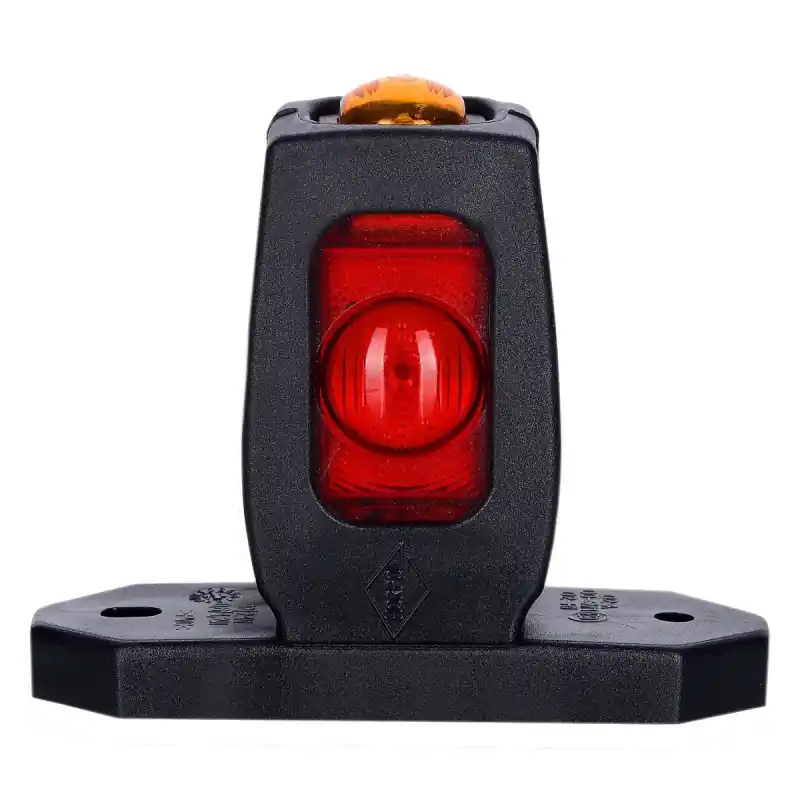 Disponibil imediat Lampă gabarit 3 Led 12v 24v Pe Brat Scurt Triple Horpol