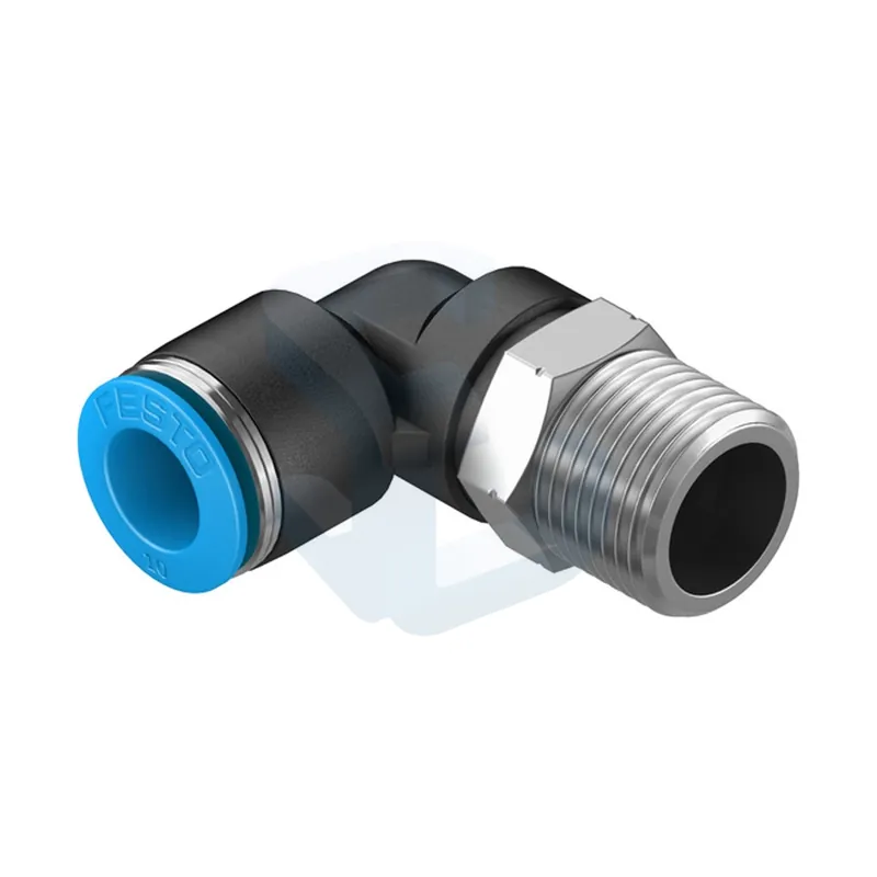 Discount Conector rapid, tip L, pentru furtun Ø 10 mm, filet exterior R3/8