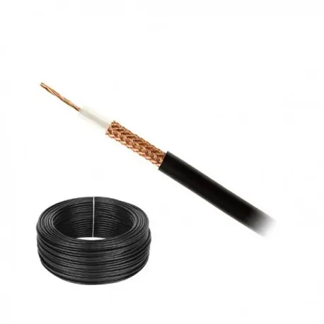 Super ofertă CABLU COAXIAL RG6/U6 TYPE 2 NEGRU