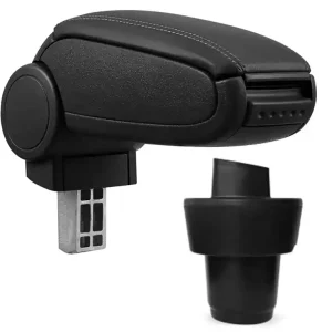 Cotieră Seat MII, negru, piele ecologică Preferatul clienților