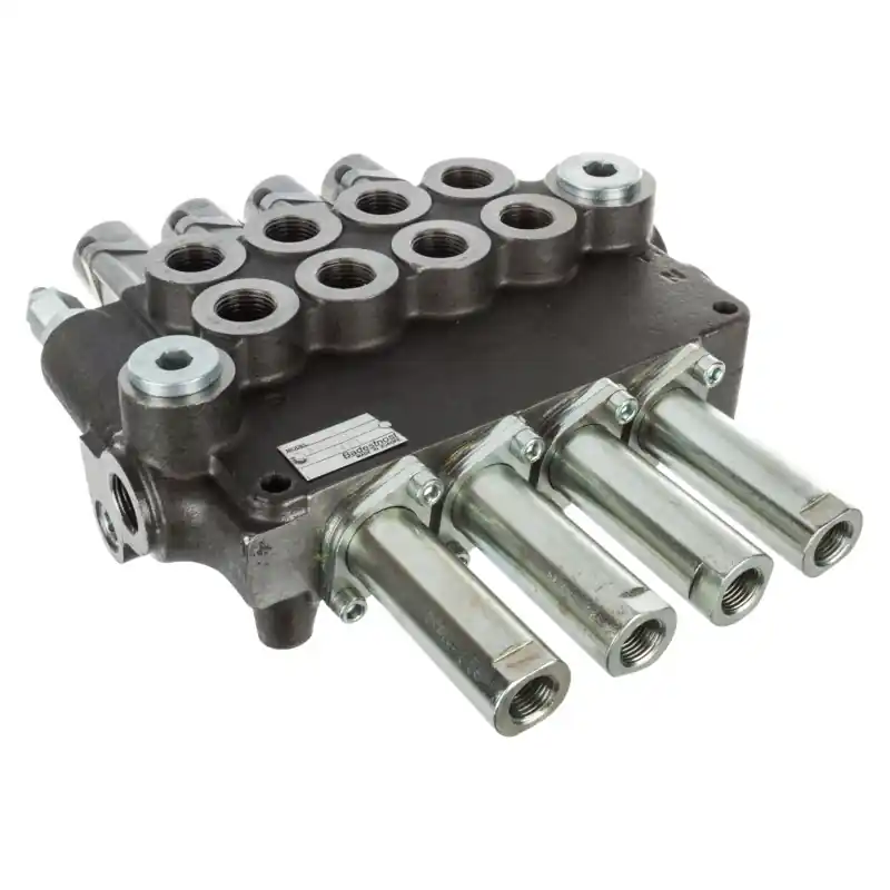 Nu rata Distribuitor hidraulic 4 secțiuni 80 l/min pe cabluri 4 flotante