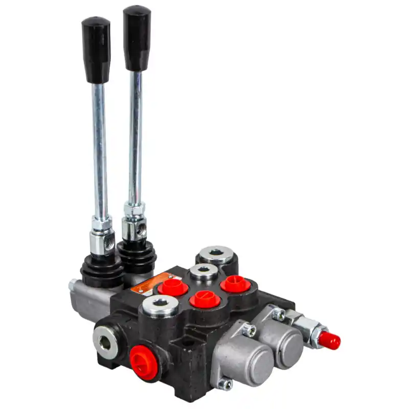 Distribuitor hidraulic 40 l/min 2 secțiuni DJ AmberLine Ofertă exclusivă