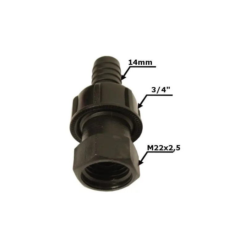 Cumpără acum Conector Cuplaj grindă M22x2,5 piuliță combinată 3/4"