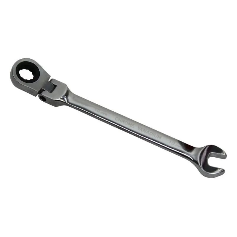 Cheie combinată cu clichet 10 mm cu articulație Reducere de preț