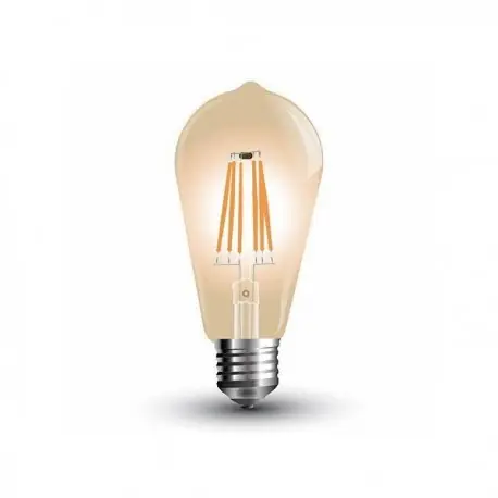 Comandă acum BEC LED ST64 E27 6W FILAMENT 2200K MOD EDISON SKU 4362