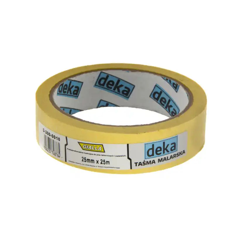 Bandă de mascare 25mm 25m din hârtie autoadezivă Plată securizată