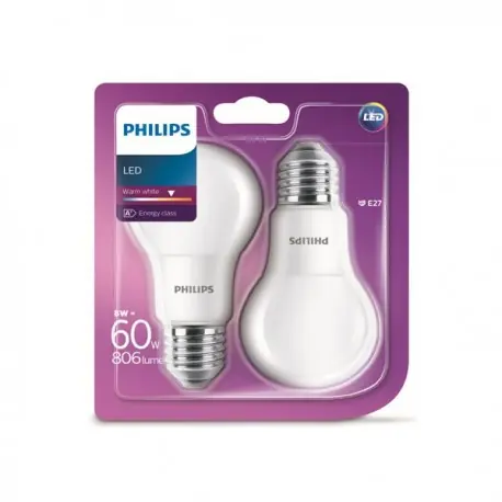 Ofertă exclusivă BEC LED PHILIPS E27 60W A60M FR