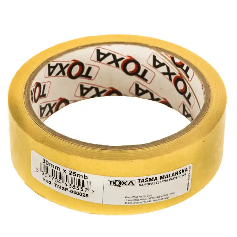 Bandă de mascare 30mm 25m din hârtie autoadezivă Promoție