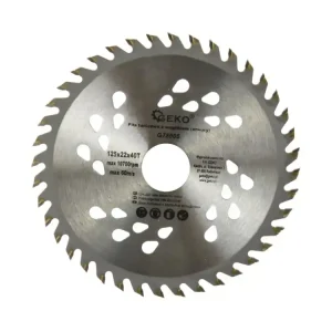 Disc circular pentru lemn 125x22mm 40T G78005 Chilipir