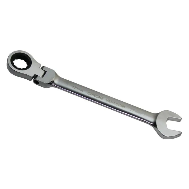 Ofertă Cheie combinată cu clichet 17 mm cu articulație