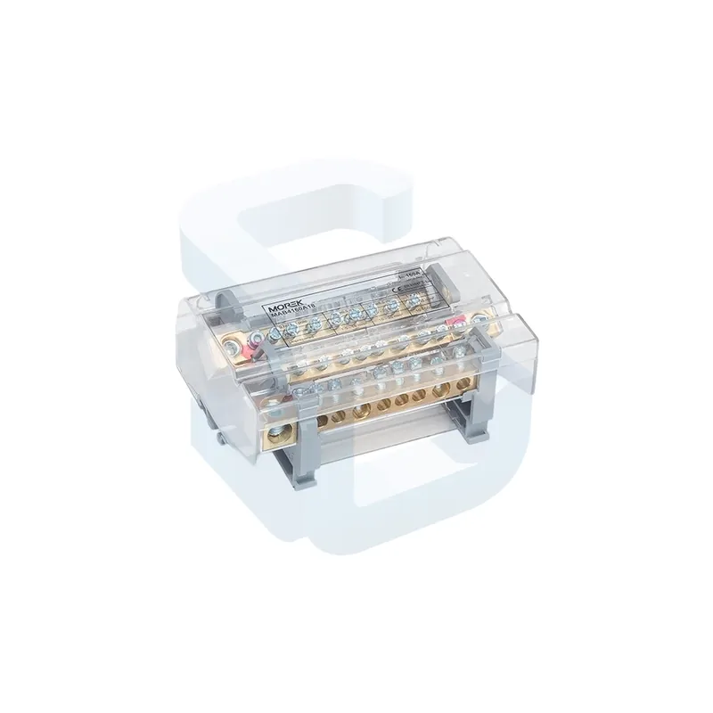 Reducere Bloc de dsitributie Morek, 4P, 160 A, 9 gauri, prindere cu surub