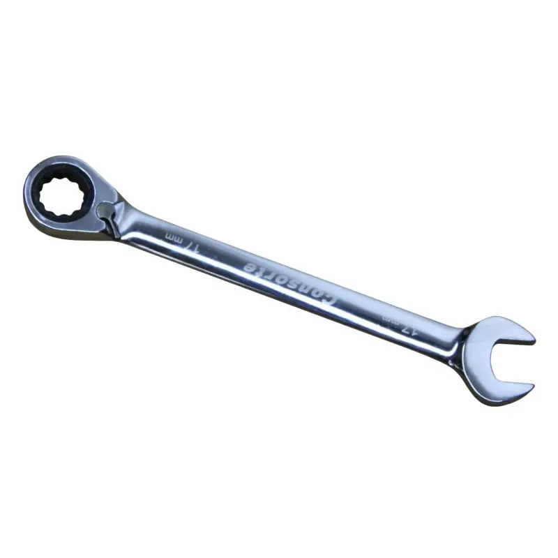 Reducere extra Cheie combinată cu clichet 17 mm cu inversor