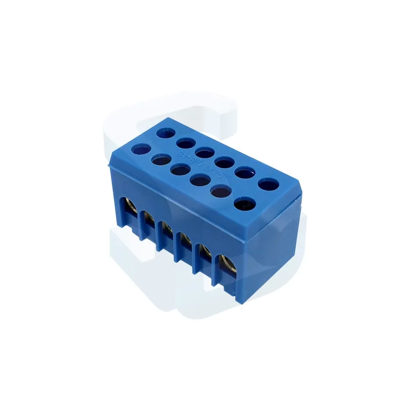 Bara terminala dubla, izolata/nul Morek, 12 poli Retur gratuit