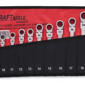 Reducere specială Set de chei combinate cu clichet 8-19mm 12buc KD10947