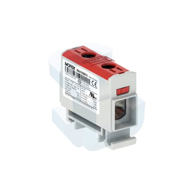 Clema de derivatie OTL50 Morek, 1P, 50 mm2, rosie Reducere specială