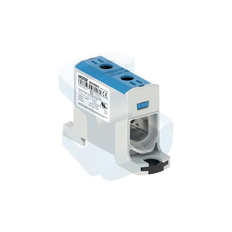 Retur ușor Clema de derivatie OTL95 Morek, 1P, 95 mm2, albastra