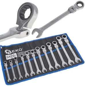 Chei cu clichet cu clichet și articulație flexibilă 8-19mm 12pcs G10337 Mai ieftin