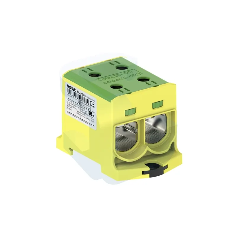Clema de derivatie OTL150-2 Morek, 2P, 150 mm2, galben-verde Calitate înaltă