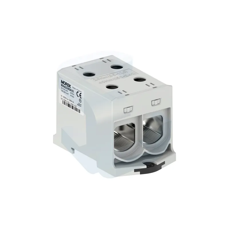 Clema de derivatie OTL240-2 Morek, 2P, 240 mm2, gri Ofertă limitată