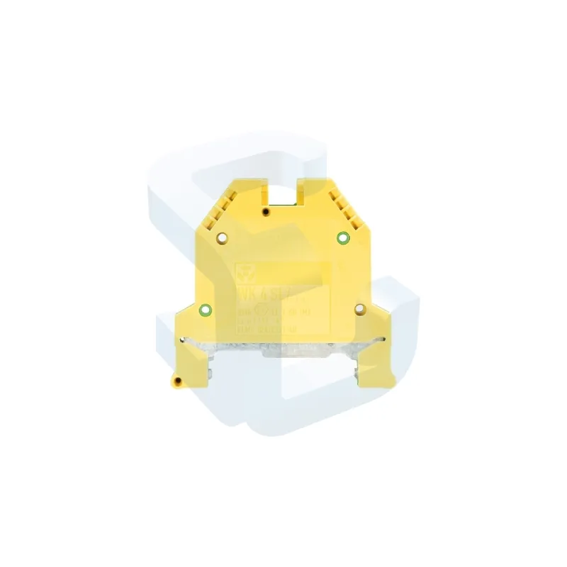 Cumpărături sigure Clema sir 4 mm2, galben-verde, terminal cu surub