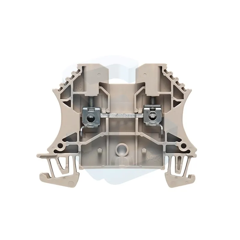 Clema sir 2.5 mm2, gri, terminal cu surub Premium