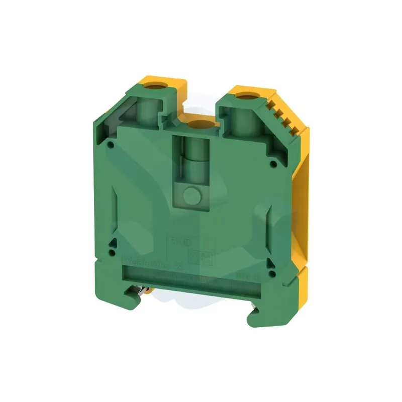 Clema sir 35 mm2, galben-verde, terminal cu surub Calitate înaltă