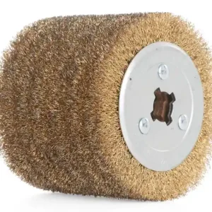 Perie de oțel pentru polizor satinat 120x100mm G00642 Super ofertă