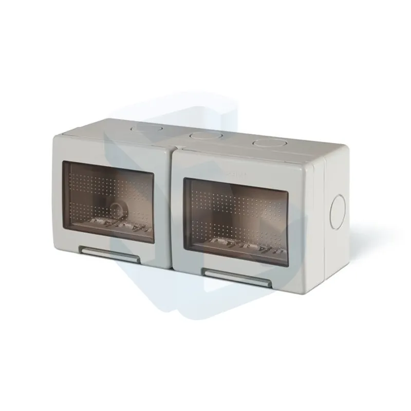 Carcasa Scame, 6 module, IP55, 198x82x66 mm, montaj aplicat Disponibil imediat